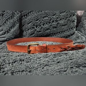 Trafalgar Brown Leather Belt